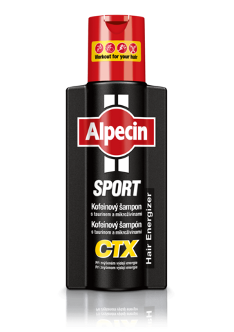 SPORT Kofeinový šampon CTX